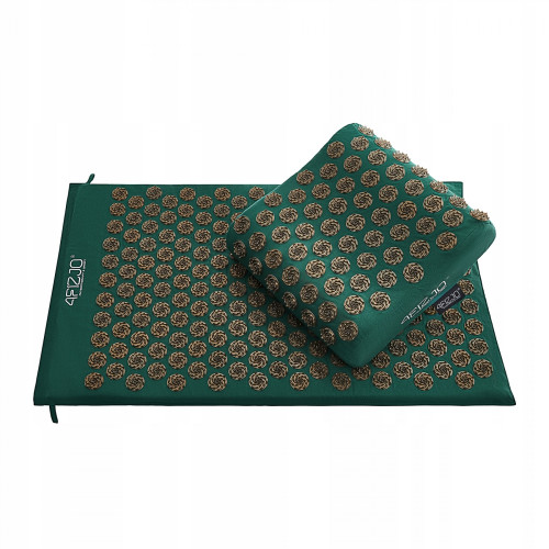 Мат для иглоукалывания  4FIZJO Ergo Mat Аппликатор Кузнецова Navy Green/Gold - фото №5